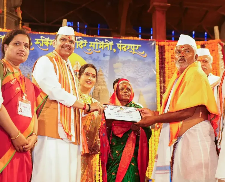 CM Fadnavis Performs State Puja at Pandharpur on Ashadhi Ekadashi