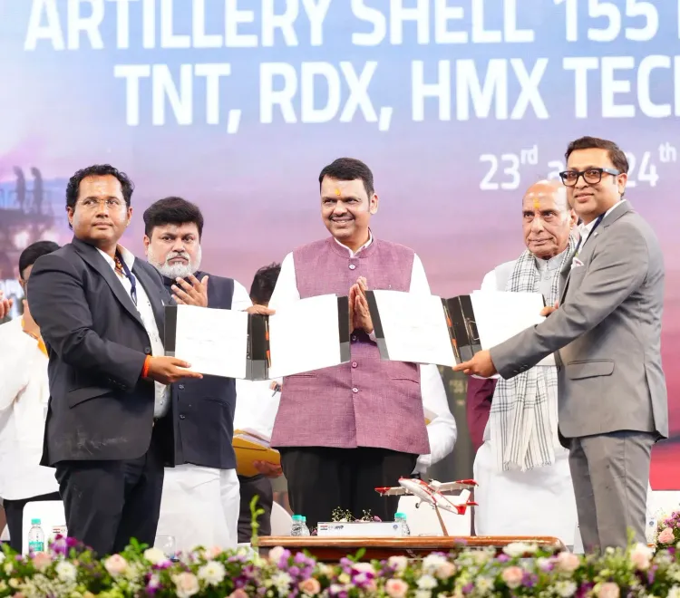 CM Fadnavis, Rajnath Singh Seal Defence Deals at Shirdi