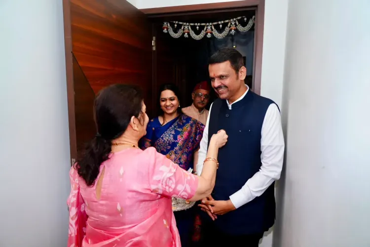 CM Fadnavis receives ₹11 lakh donation for drought relief at Pune visit
