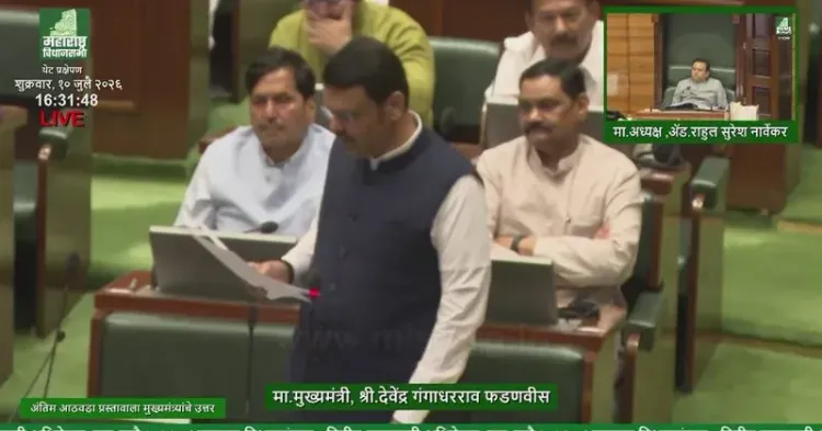 CM Fadnavis Replies to Last Week's Proposal Debate in Maharashtra Assembly