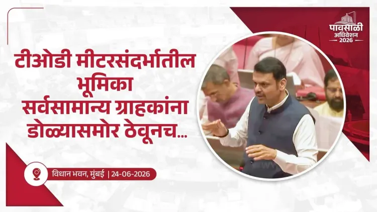 CM Fadnavis: ToD Meter Policy Designed for Common Consumers