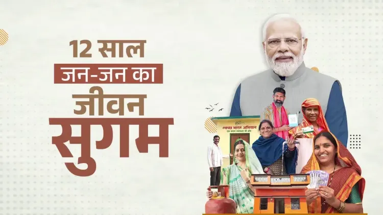 CM Gujarat Office Marks 12 Years of Modi Govt Welfare Push