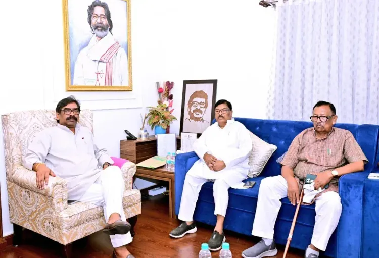 CM Hemant Soren Chairs JMM Meet on Rajya Sabha Polls 2026