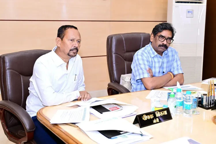 CM Hemant Soren chairs transport, revenue dept review