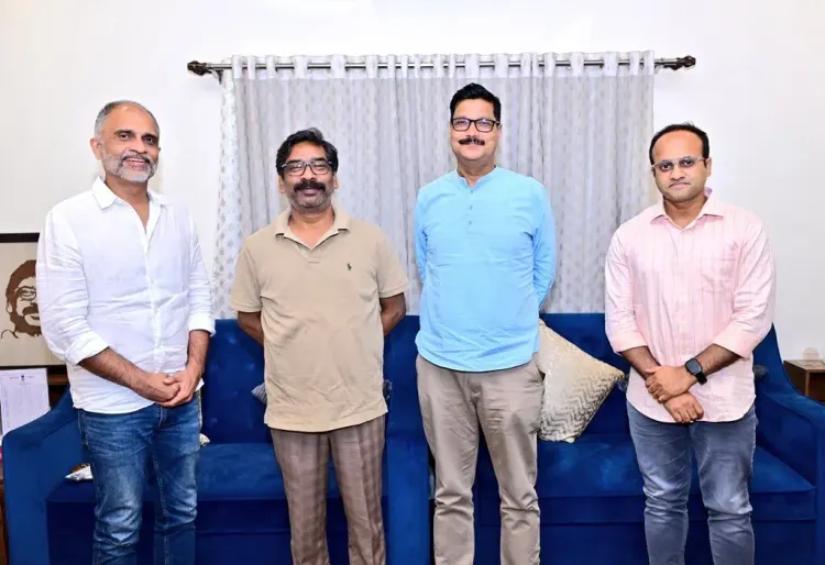 CM Hemant Soren meets Azim Premji Foundation on Ranchi projects