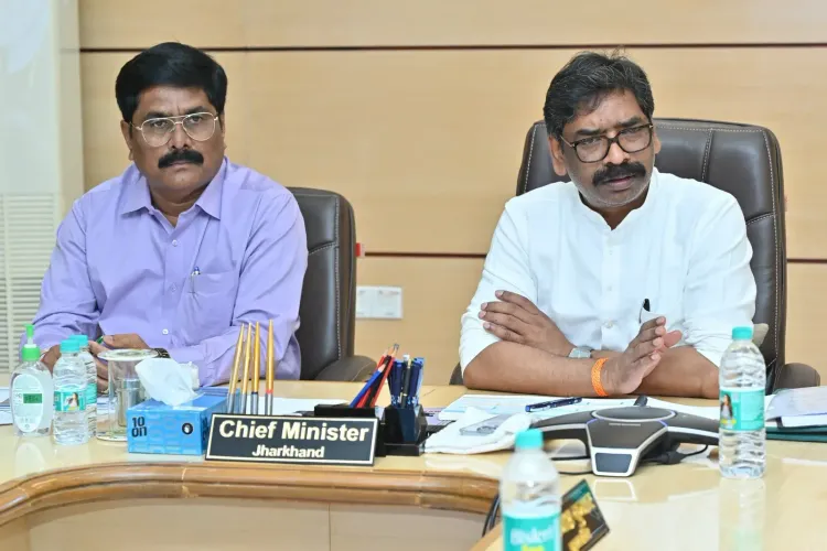 CM Hemant Soren Reviews Drinking Water and Sanitation Dept
