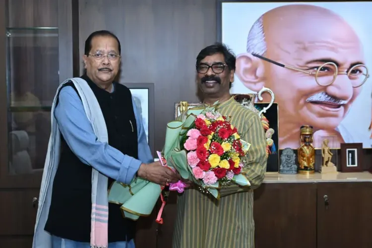 CM Hemant Soren welcomed at Jharkhand Assembly session