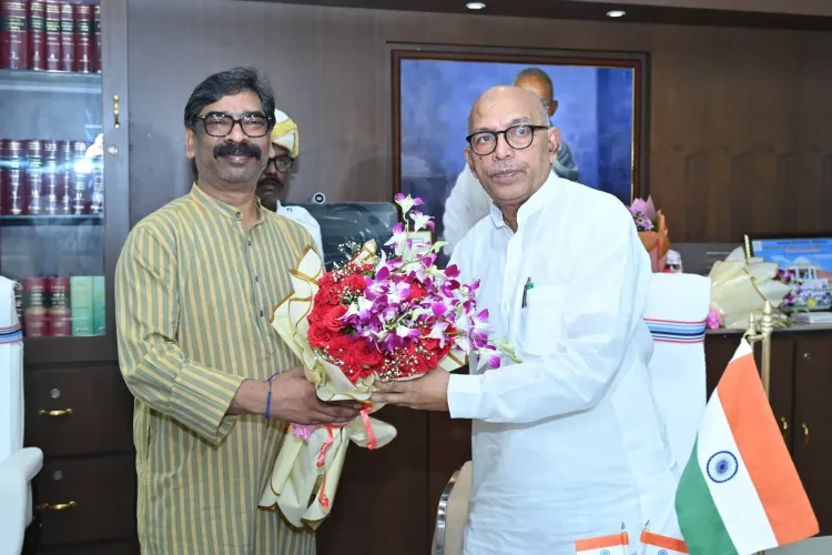 CM Hemant Soren Welcomes Speaker Mahato as Jharkhand Assembly Monsoon Session Opens