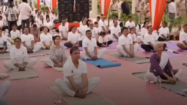 CM Himanta: 30 Lakh SHG Women Join Yoga Day in Assam