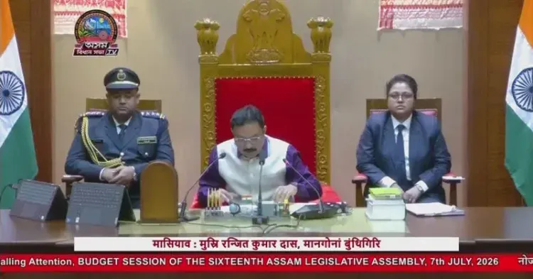 CM Himanta Addresses Budget Session of 16th Assam Assembly