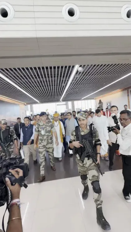 CM Himanta Arrives in Ayodhya