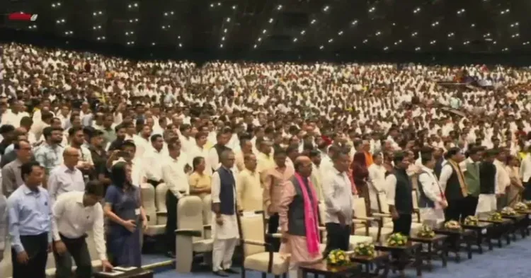 CM Himanta Attends Assam Council of Ministers Swearing-In