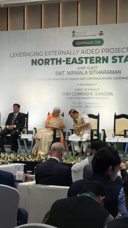 CM Himanta Attends North East EAP Seminar in Shillong