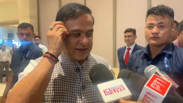 CM Himanta Biswa Sarma Addresses Media After Shillong Seminar on NE Growth