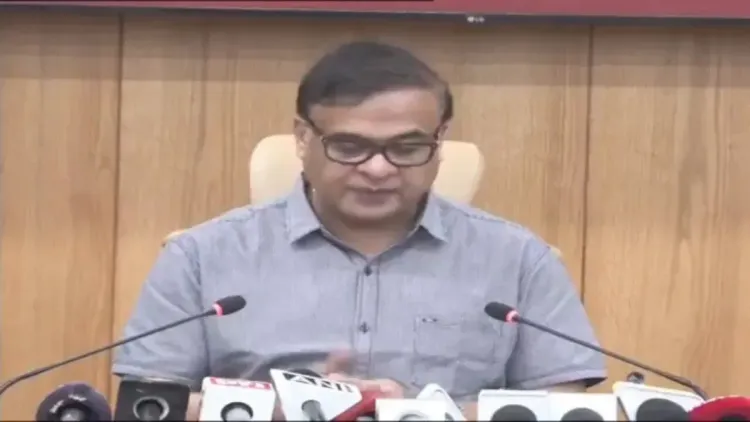 CM Himanta briefs media on Assam flood situation, vows war-footing relief