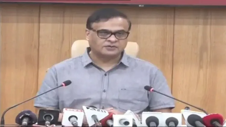 CM Himanta Briefs Media on Assam Floods, Cites 500% Excess Rainfall
