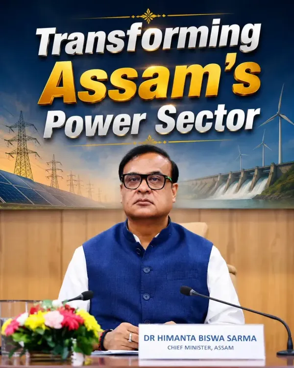 CM Himanta Charts Assam Power Sector Overhaul Roadmap