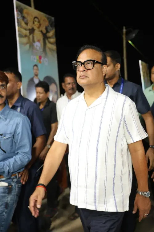 CM Himanta declares peaceful Durgotsav across Assam