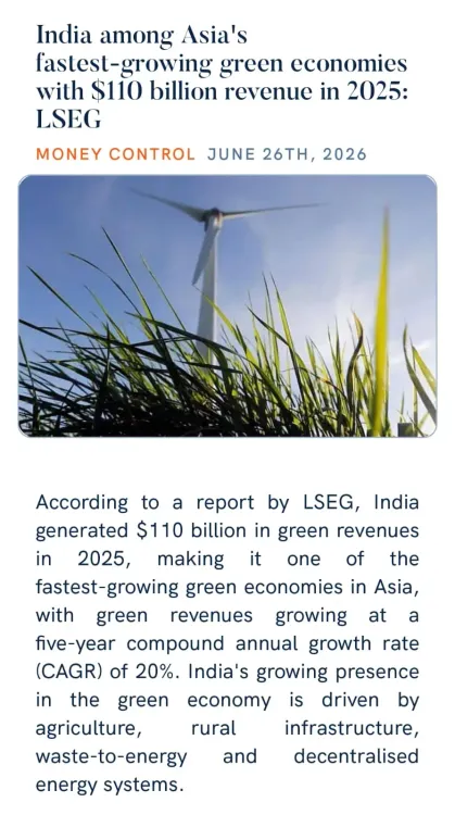 CM Himanta Flags India's $110 Bn Green Economy Rise: LSEG