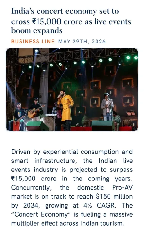 CM Himanta flags India's concert economy nearing ₹15,000 cr
