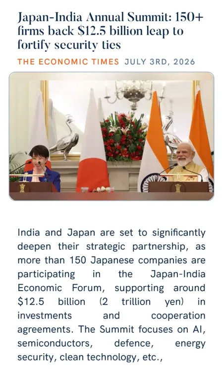 CM Himanta flags Japan-India Summit: 150+ firms, $12.5 bn security push
