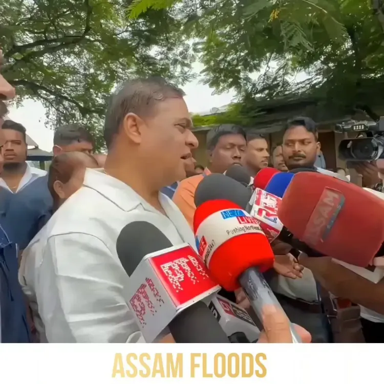CM Himanta Flags Serious Assam Floods, Cites Central Support