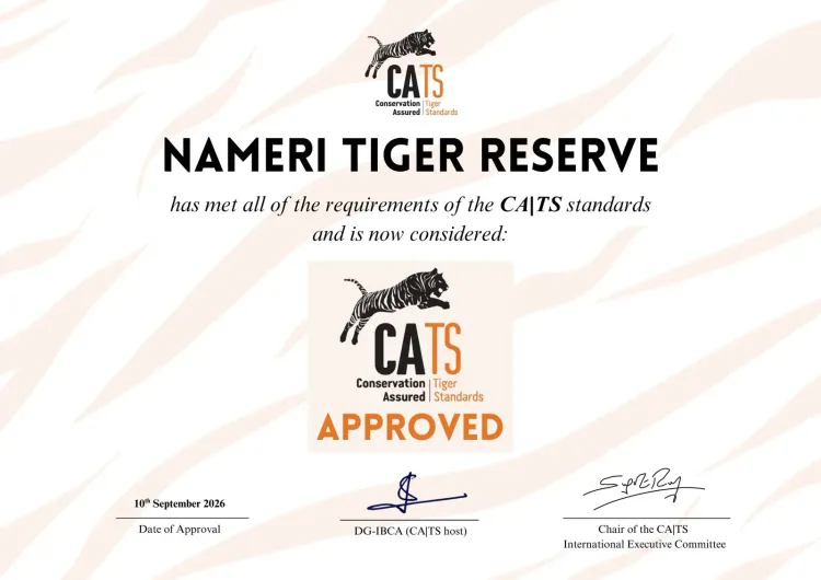 CM Himanta Hails CA|TS Accreditation for Nameri Tiger Reserve