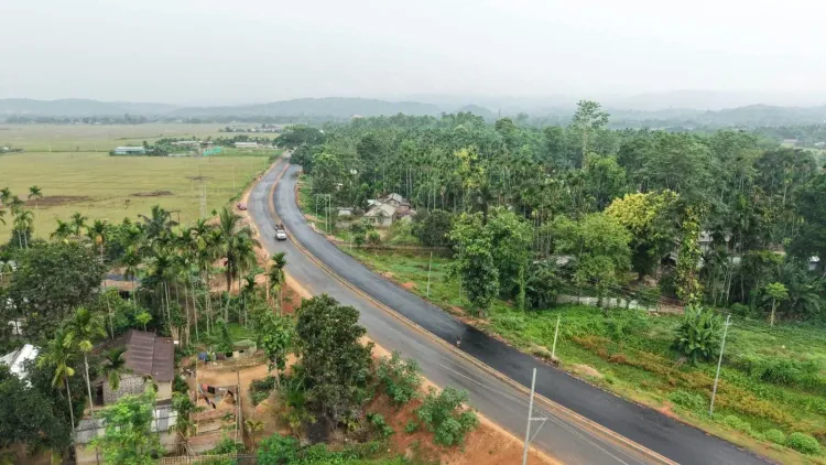 CM Himanta Highlights Asom Mala Road Project in Karbi Anglong Hills