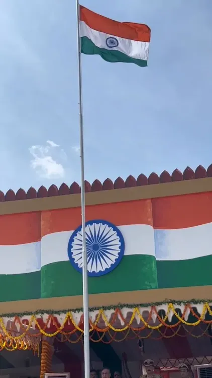 CM Himanta hoists flag in Guwahati on Independence Day
