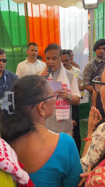 CM Himanta Inaugurates 19 RCC Culverts in Azara, Guwahati
