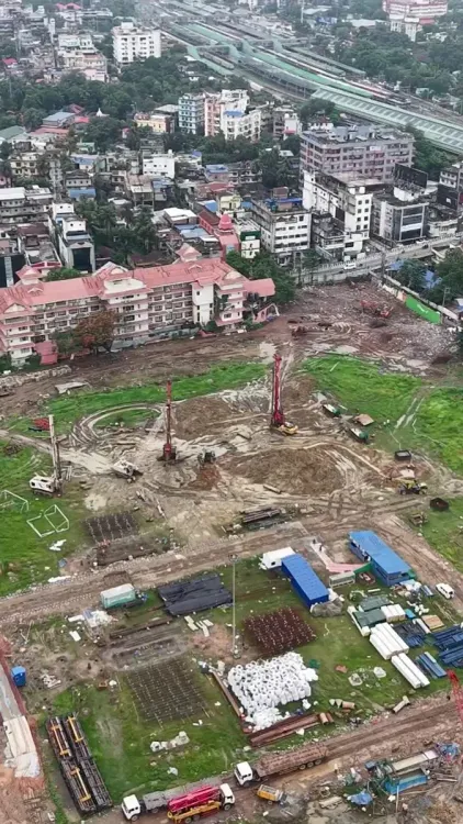 CM Himanta Inspects ₹800 Crore RG Baruah Stadium Overhaul