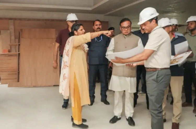 CM Himanta Inspects New Assam Bhawan Construction in Delhi