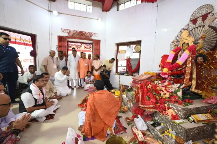 CM Himanta Joins Festive Celebrations, Seeks Blessings