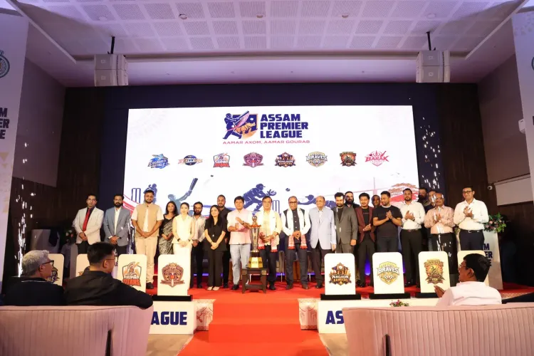 CM Himanta Launches Assam Premier League T20 Cricket