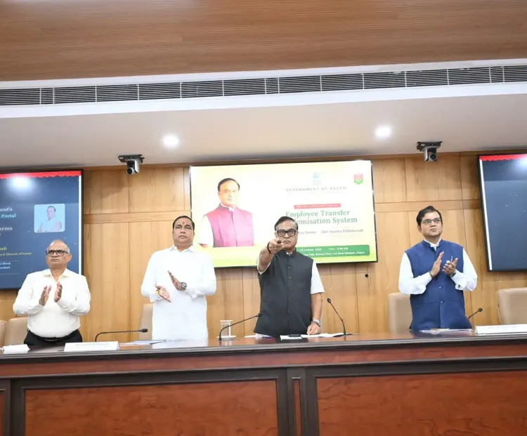 CM Himanta Launches ETRS to Reform Assam Forest Transfers