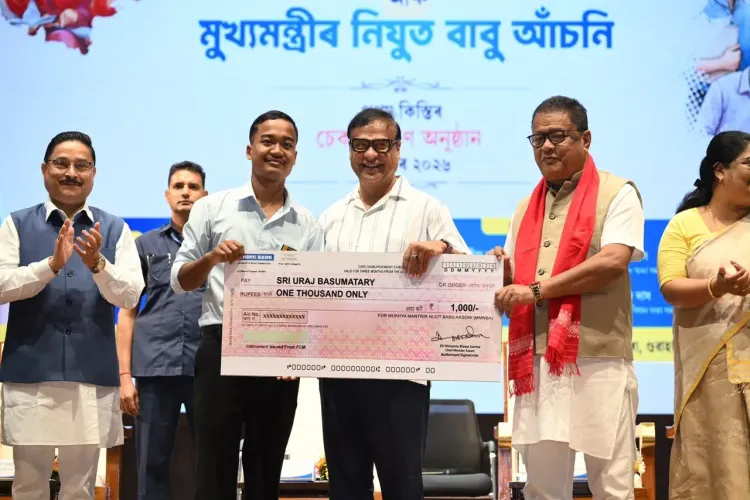CM Himanta Launches Oct 2026 Cheques for 5.42 Lakh Assam Students