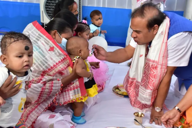 CM Himanta Links Navratri's Kushmanda to Assam Nutrition Drive