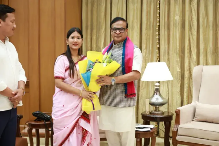 CM Himanta meets Haflong MLA and Dima Hasao Council chief