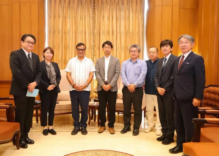 CM Himanta meets Japan's Asian One chief to woo Assam investment