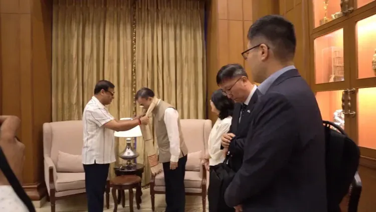 CM Himanta meets Korean Ambassador in Guwahati, eyes semiconductor and K-pop ties