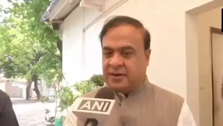 CM Himanta meets Rajnath Singh, addresses media in Delhi
