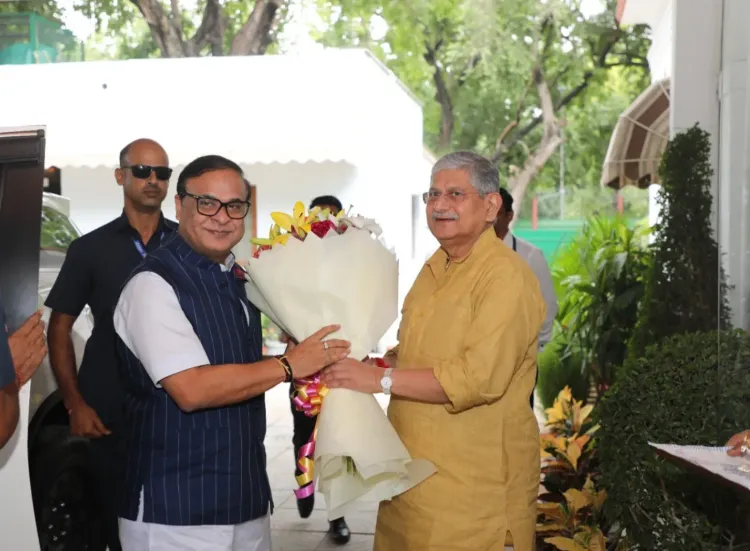 CM Himanta meets Union Minister Lalan Singh on Assam dairy, fisheries