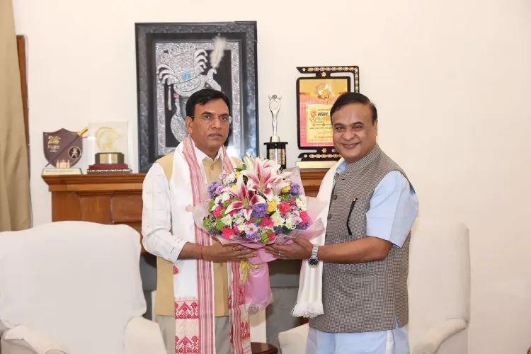 CM Himanta meets Union Minister on Assam sports infrastructure