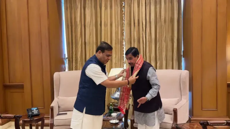 CM Himanta meets Union Minister Pralhad Joshi on Assam PDS