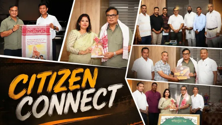 CM Himanta Opens Door to Public: Delegations Call on Assam CM