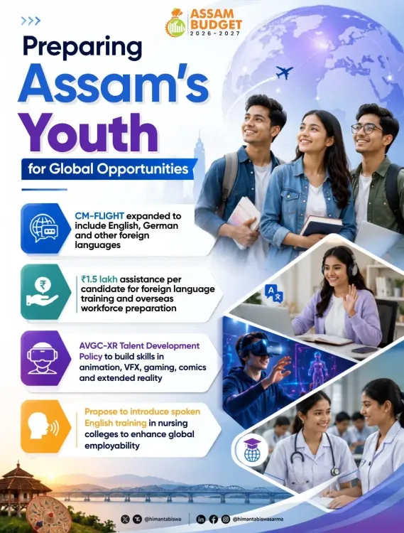 CM Himanta Opens New Skill Horizons for Assam Youth in Budget 2026