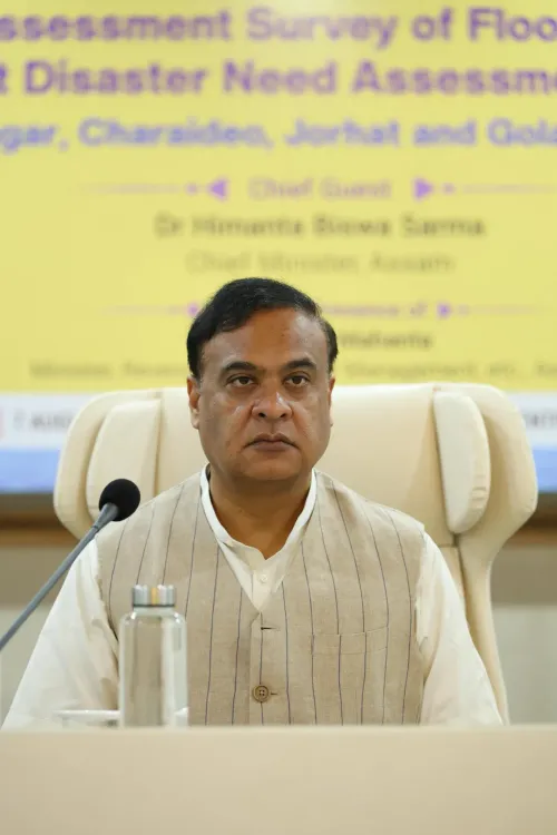 CM Himanta Orders Door-to-Door Flood Survey Across 4 Assam Districts