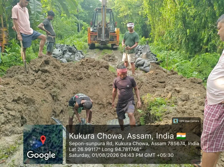 CM Himanta Orders Emergency Desang Embankment Repairs in Sivasagar