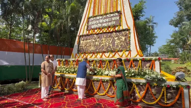 CM Himanta pays tribute to freedom fighters on 80th Independence Day