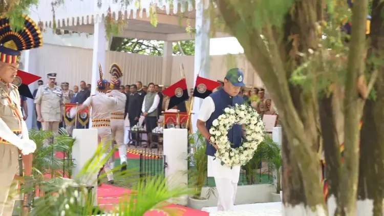 CM Himanta Pays Tribute to Police Martyrs on Commemoration Day